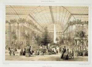El jardín de invierno, publicado por Auguste Bry de A Provost